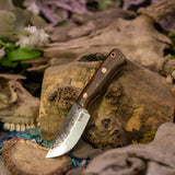 Custom Forged Skinner - Turkish Walnut - Black Liners - Copper Pins