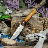 Artemis Hunter - Sandstone Burlap - Desert Ironwood Bolster - Red Glow Liners - Mosaic Pins