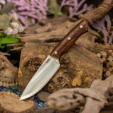 Custom petty chef - desert ironwood - black canvas liners - mosaic pins