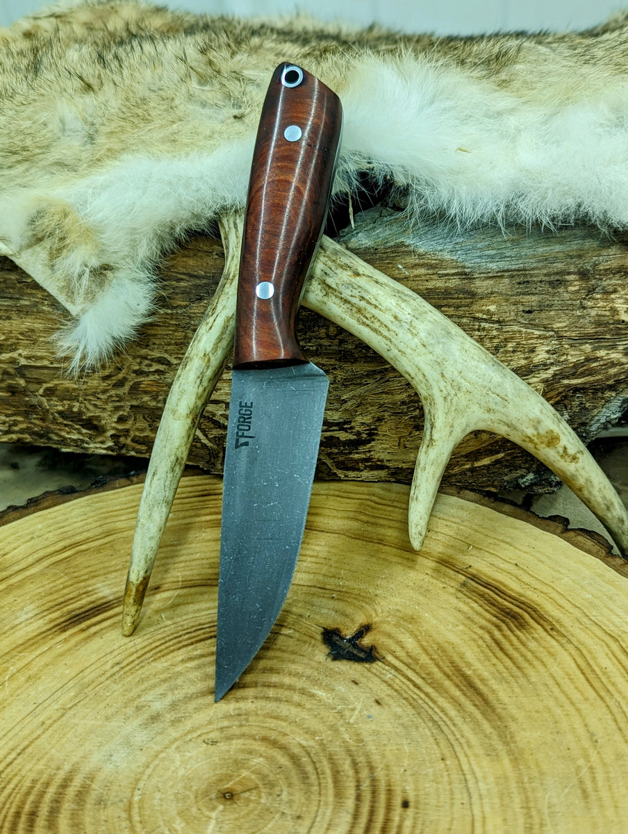 Founder - red heart – 7Forge Knives