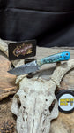 Custom Beartooth edc - black and blue OSBurl