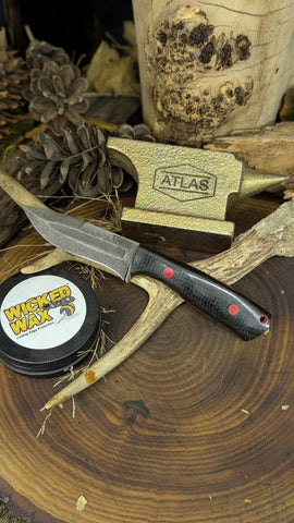 Pocket kukri - black burlap