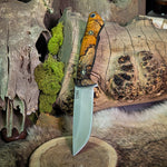 Artemis EDC LT - Spalted Hackberry - Gray Glow Liners