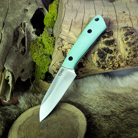 Gnome - Tiffany blue G10 - black Liners - black pins