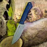 Coyote - Blue Richlite - black pins