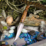 Kingfisher - Black Ash Burl - Black canvas liners - Mosaic Pins