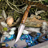 Kingfisher - Black Ash Burl - Black canvas liners - Mosaic Pins