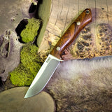 Custom Artemis Edc - Desert Ironwood - Red Liners - Mosaic Pins