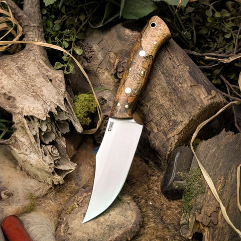 Custom Drifter - Spalted Tamarind - Red and Black Liners - Multipin