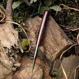 Custom hunter - Desert Ironwood - Red and Black Canvas Liners - mosaic pins