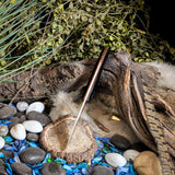 Cardinal - Black canvas Micarta - Natural canvas Liners - Aluminum pins