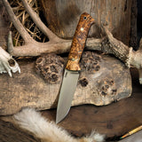 Avalon Hunter - Black Ash Burl - Black canvas liners - mosaic pins