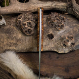 Avalon Hunter - Black Ash Burl - Black canvas liners - mosaic pins