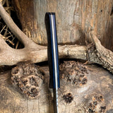 Hoplite - Midnight Micarta - Blue and Black canvas liners - blue pins