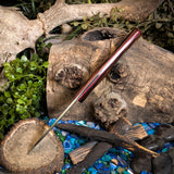 Mercury - Desert Ironwood - Red Liners - Brass Pins