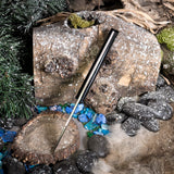 Guile - Black Canvas Micarta - Aluminum pins