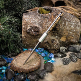 Bolstered Folium - Mammoth Tusk - Black canvas liners - Mosaic Pin