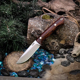 Artemis Hunter - Desert Ironwood - Red Linen Liners - Brass Mosaic pins