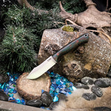 Mini Trapper - Druid Burlap - Natural Canvas Liners - Natural Canvas pins
