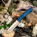Artemis Bushcrafter - Black and Blue Suretouch - Black Canvas Liners - Black Pins