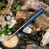 Artemis Bushcrafter - Black and Blue Suretouch - Black Canvas Liners - Black Pins