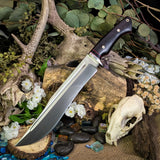 Revanant Bowie - Turkish Walnut - BCM Spacer - Red Liners - Mosaic Pins With Frog Sheath