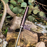 Revanant Bowie - Turkish Walnut - BCM Spacer - Red Liners - Mosaic Pins With Frog Sheath