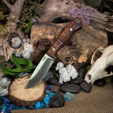 Artemis Huntress -Tasmanian Blackwood - Black Canvas Liners - Mosaic Pins