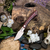Siren - Red Maple Richlite - Aluminum Pin