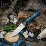 Artemis Hunter - Blue and Purple GCarta - Blue Glow Liners - Blue Glow Pins