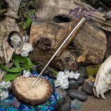 Artemis Huntress- Spalted Red Oak Burl - Black Canvas Liners - Mosaic Pins