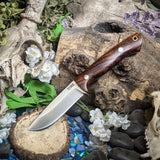 Artemis Huntress - Desert Ironwood - Black Canvas Micarta - Mosaic Pins