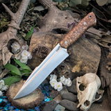 Tiamat - Black Ash Burl - Black Liners - Stainless Mosaic Pins