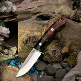 Messenger - Desert Ironwood - Black Canvas Bolster - Black and Natural Canvas Liners - Mosaic Pins