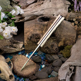 Artemis Hunter - Jigged Bone - Red and Black Canvas Liners - Mosaic Pins
