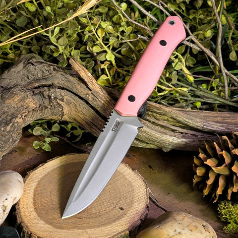 ATK Ranger - Pink G10 - Black Liners - Black Pins