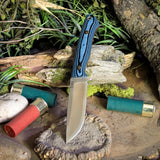 ARTEMIS EDC - Saylorville Richlite - Natural Canvas Micarta Liners - Mosaic Pins