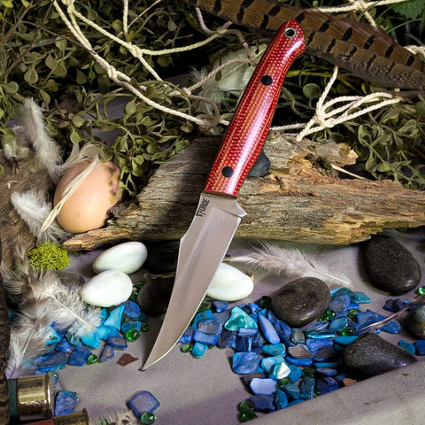 Kingfisher - Firedog Canvas Micarta - Black Canvas Liners - Black Pins