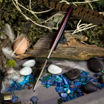 Kingfisher - Shadowlands Burlap - Red Liners - Aluminum pins