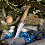 Kingfisher - Spalted Tamarind - Blue Liners - Mosaic Pins