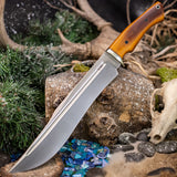 Revenant Bowie - Vintage Canvas Micarta - Black Liners - Black Pins