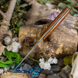 Supernova Preorder - Desert Ironwood - Black Liners - Stainless Mosaic Pins - A2