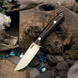 Artemis EDC - Black Burlap - Black Liners - Aluminum Pins