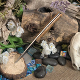 Artemis Huntress -Black Ash Burl - Black Canvas Liners - Black Pins