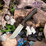 Artemis Huntress -Druid Burlap - Natural Canvas Liners - Natural canvas pins