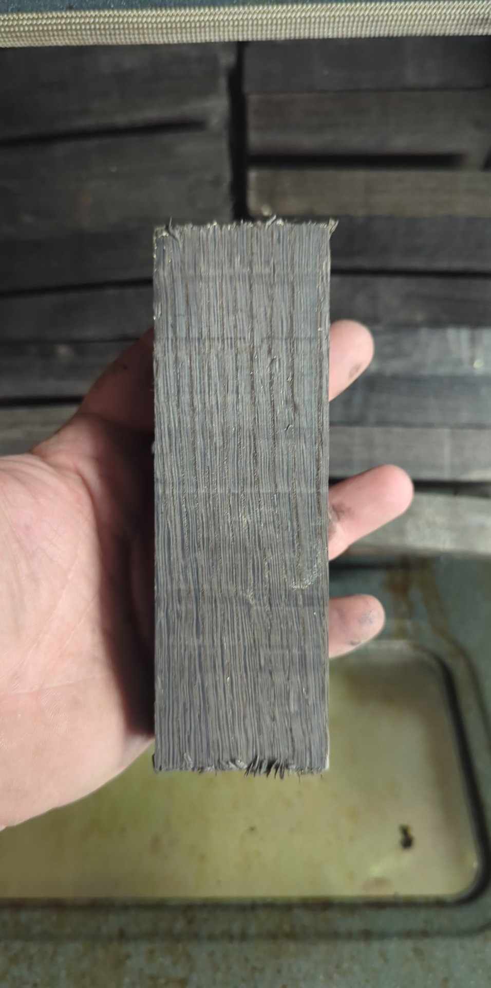 Bog oak blocks – 7Forge Knives