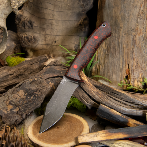 Gorgon - Crimson Grip-x - Red Liners - Black Pins