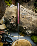 Hand forged Hunter - Black walnut - Red liners - brass pins