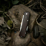 Locke - super vintage Micarta - Black Liners