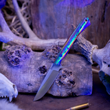 Slender James - Technicolor Grip-X - Glow in the Dark Puple Liners - Purple Pins